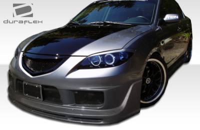 Duraflex - Mazda 3 4DR Duraflex K-2 Body Kit - 4 Piece - 104951 - Image 11