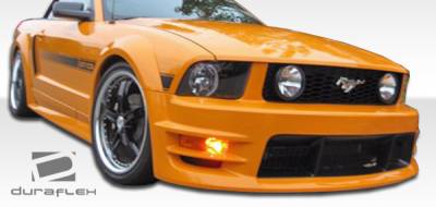 Duraflex - Ford Mustang Duraflex GT500 Wide Body Front Bumper Cover - 1 Piece - 104910 - Image 2