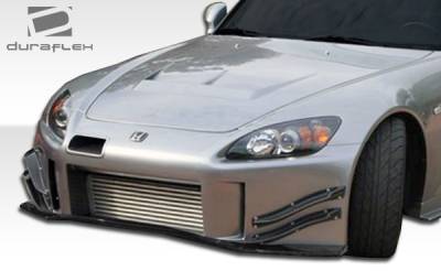 Duraflex - Honda S2000 Duraflex Type JS Front Bumper Cover - 1 Piece - 105023 - Image 3