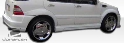 Duraflex - Mercedes-Benz ML Duraflex W-1 Fender Flares - 4 Piece - 105080 - Image 3