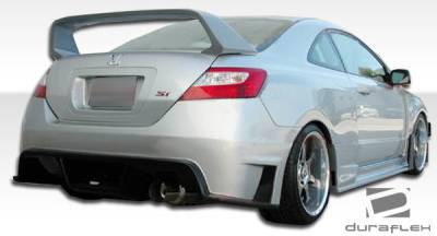 Duraflex - Honda Civic 2DR Duraflex GT500 Wide Body Body Kit - 8 Piece - 105297 - Image 4