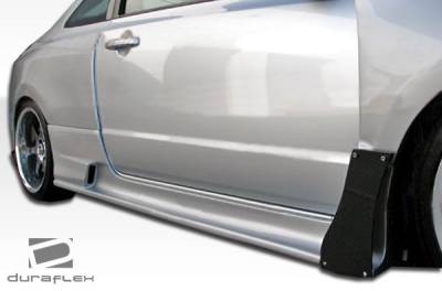 Duraflex - Honda Civic 2DR Duraflex GT500 Wide Body Rear Fender Flares - 2 Piece - 105249 - Image 2