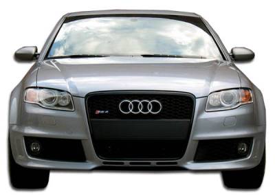 Audi S4 Duraflex RS4 Wide Body Front Bumper Cover - 1 Piece - 105317