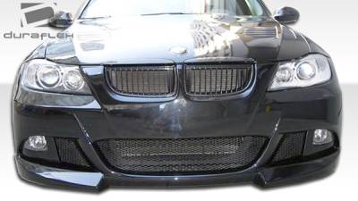 Duraflex - BMW 3 Series 4DR Duraflex R-1 Front Bumper Cover - 1 Piece - 105350 - Image 3