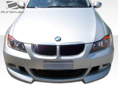 Duraflex - BMW 3 Series 4DR Duraflex R-1 Front Bumper Cover - 1 Piece - 105350 - Image 4