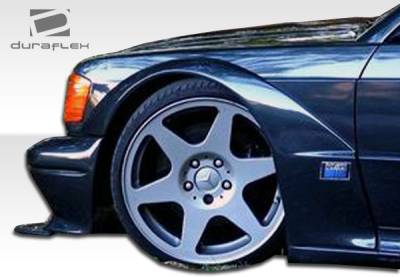 Duraflex - Mercedes-Benz C Class Duraflex Evo 2 Wide Body Fender Flares - 6 Piece - 105372 - Image 6