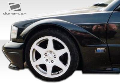 Duraflex - Mercedes-Benz C Class Duraflex Evo 2 Wide Body Fender Flares - 6 Piece - 105372 - Image 7