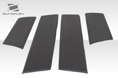 Duraflex - Mercedes-Benz C Class Duraflex Evo 2 Wide Body Door Caps - 4 Piece - 105373 - Image 11