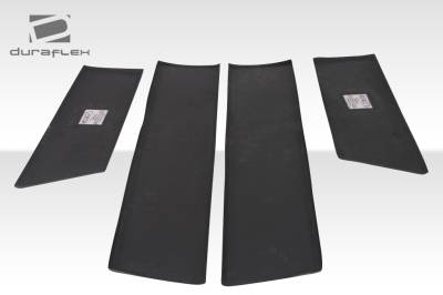 Duraflex - Mercedes-Benz C Class Duraflex Evo 2 Wide Body Door Caps - 4 Piece - 105373 - Image 12