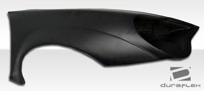 Duraflex - Porsche 911 Duraflex GT3 RSR Look Wide Body Front Fenders - 2 Piece - 105410 - Image 9