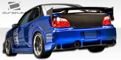 Duraflex - Subaru WRX Duraflex C-GT Wide Body Rear Fender Flares - 2 Piece - 105435 - Image 2