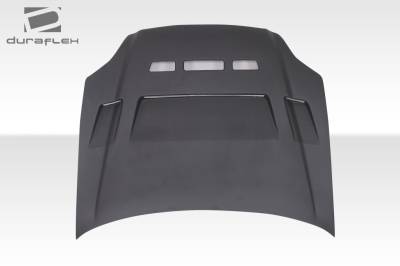 Duraflex - Honda Civic Duraflex Predator Hood - 1 Piece - 105541 - Image 6