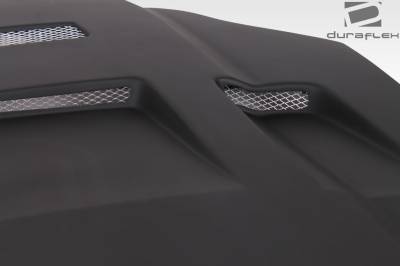 Duraflex - Honda Civic Duraflex Predator Hood - 1 Piece - 105541 - Image 11