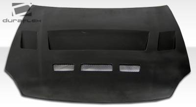 Duraflex - Honda Del Sol Duraflex Predator Hood - 1 Piece - 105551 - Image 4