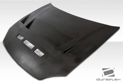 Duraflex - Honda Del Sol Duraflex Predator Hood - 1 Piece - 105551 - Image 6