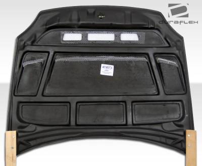 Duraflex - Honda Del Sol Duraflex Predator Hood - 1 Piece - 105551 - Image 8