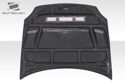 Duraflex - Honda Del Sol Duraflex Predator Hood - 1 Piece - 105551 - Image 11