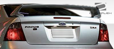 Duraflex - Ford Focus 4DR Duraflex SE Wing Trunk Lid Spoiler - 1 Piece - 105680 - Image 2