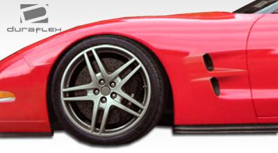 Duraflex - Chevrolet Corvette Duraflex ZR Edition Fenders - 2 Piece - 105703 - Image 2