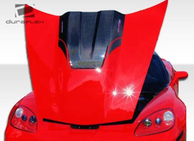 Duraflex - Chevrolet Corvette Duraflex ZR Edition Hood - 1 Piece - 105777 - Image 5