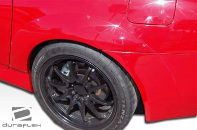 Duraflex - Honda S2000 Duraflex A-Sport Rear Fender Flares - 4 Piece - 105922 - Image 3