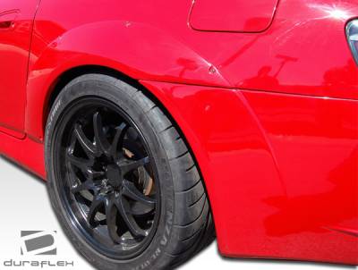 Duraflex - Honda S2000 Duraflex A-Sport Rear Fender Flares - 4 Piece - 105922 - Image 8