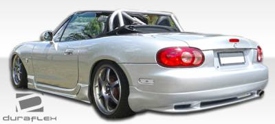 Duraflex - Mazda Miata Duraflex Wizdom Side Skirts Rocker Panels - 2 Piece - 105961 - Image 2