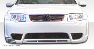 Duraflex - Volkswagen Jetta Duraflex Vortex Look Front Bumper Cover - 1 Piece - 105964 - Image 3