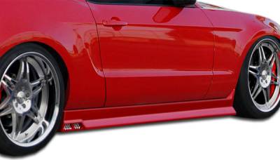 Duraflex - Ford Mustang Duraflex Racer 3 Side Skirts Rocker Panels - 2 Piece - 105990 - Image 1