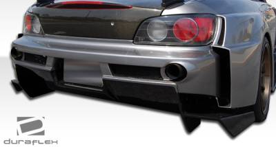 Duraflex - Honda S2000 Duraflex AM-S Wide Body Rear Bumper Cover - 1 Piece - 106025 - Image 2