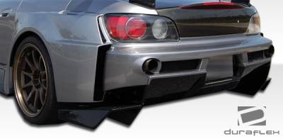 Duraflex - Honda S2000 Duraflex AM-S Wide Body Rear Bumper Cover - 1 Piece - 106025 - Image 7