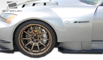 Duraflex - Honda S2000 Duraflex AM-S Wide Body Front Fender - 2 Piece - 106026 - Image 4