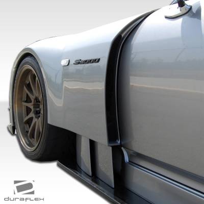 Duraflex - Honda S2000 Duraflex AM-S Wide Body Front Fender - 2 Piece - 106026 - Image 7