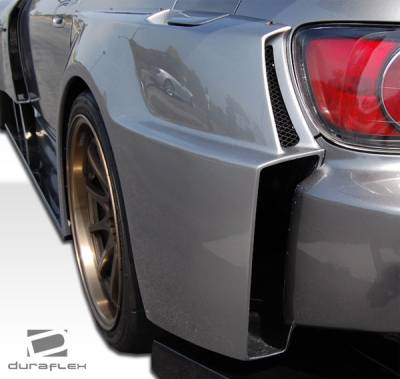 Duraflex - Honda S2000 Duraflex AM-S Wide Body Rear Fender Flares - 2 Piece - 106027 - Image 4