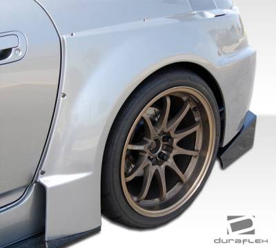 Duraflex - Honda S2000 Duraflex AM-S Wide Body Rear Fender Flares - 2 Piece - 106027 - Image 9