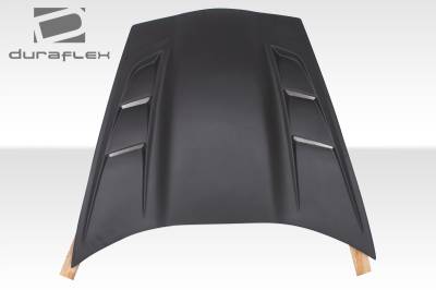 Duraflex - Chevrolet Corvette Duraflex H-Design Hood - 1 Piece - 106046 - Image 10