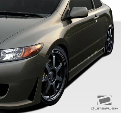 Duraflex - Honda Civic 2DR Duraflex B-2 Body Kit - 4 Piece - 106858 - Image 8