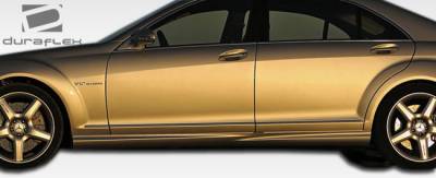 Duraflex - Mercedes S Class S65 Look Duraflex Side Skirts Body Kit!!! 107202 - Image 4