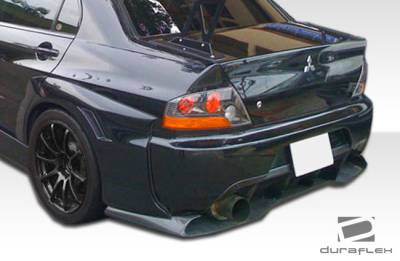 Duraflex - Mitsubishi Lancer Duraflex VT-X Wide Body Body Kit - 9 Piece - 107313 - Image 3