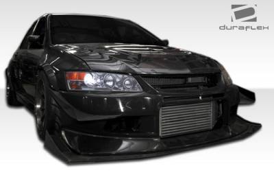 Duraflex - Mitsubishi Lancer Duraflex VT-X Wide Body Body Kit - 9 Piece - 107313 - Image 4