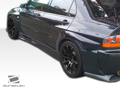 Duraflex - Mitsubishi Lancer Duraflex VT-X Wide Body Body Kit - 9 Piece - 107313 - Image 5