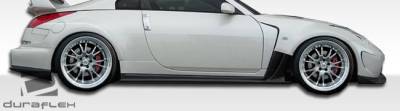 Duraflex - Nissan 350Z Duraflex AM-S Wide Body Front Fenders - 2 Piece - 107228 - Image 4