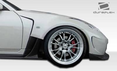 Duraflex - Nissan 350Z Duraflex AM-S Wide Body Front Fenders - 2 Piece - 107228 - Image 5