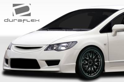 Duraflex - Honda Civic 4DR Duraflex JDM Type R Conversion Kit - 10 Piece - 107960 - Image 10