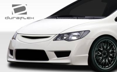 Duraflex - Honda Civic 4DR Duraflex JDM Type R Front End Conversion Kit - 5 Piece - 107959 - Image 11