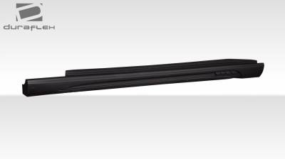 Duraflex - Mercedes E Class 4DR Eros Version 1 Duraflex Side Skirts Body Kit 107798 - Image 8