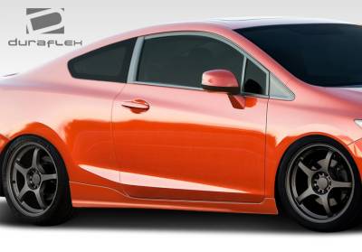 Duraflex - Honda Civic 2DR Duraflex H-Sport Body Kit - 6 Piece - 107954 - Image 7