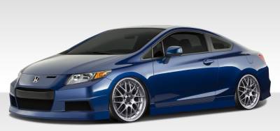 Duraflex - Honda Civic 2DR Duraflex Bisimoto Edition Body Kit - 4 Piece - 108099 - Image 1