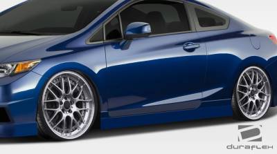 Duraflex - Honda Civic 2DR Duraflex Bisimoto Edition Body Kit - 4 Piece - 108099 - Image 8