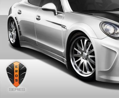 Duraflex - Porsche Panamera Duraflex Eros Version 4 Wide Body Body Kit - 10 Piece - 108312 - Image 3